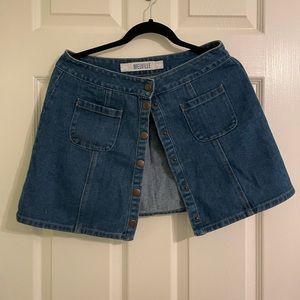 Button up skirt